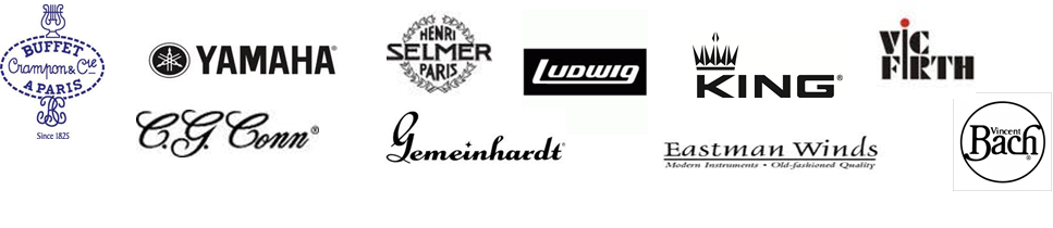 Musical instruments display